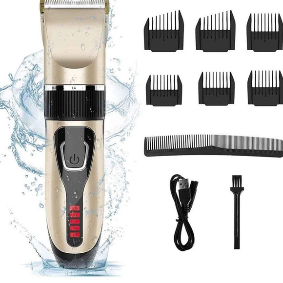 Hair Clippers - Pro Cordless Hair Trimmer Led Display USB Rechargeable - Picture 4 of 8